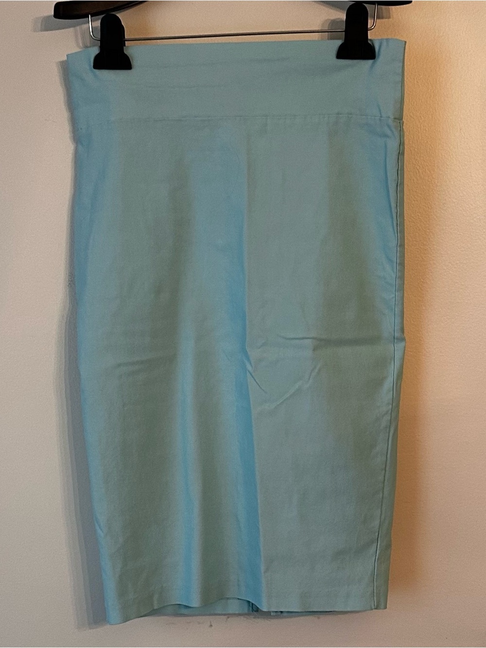 Light Blue Pencil Skirt